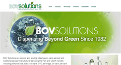 Desktop Screenshot of bovsolutions.com