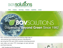 Tablet Screenshot of bovsolutions.com
